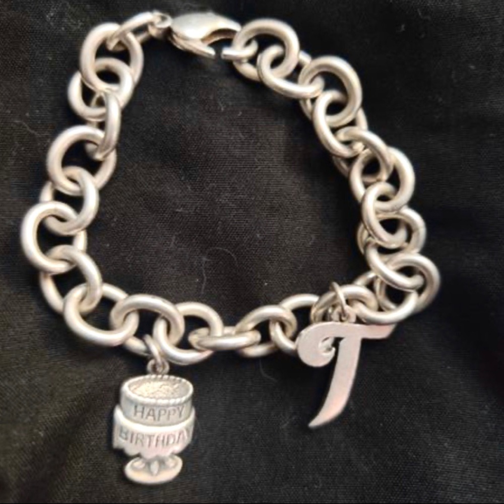 James Avery bracelet with charms